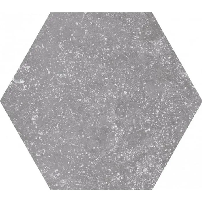 Coralstone Hexagon Grey 25.4x29.2